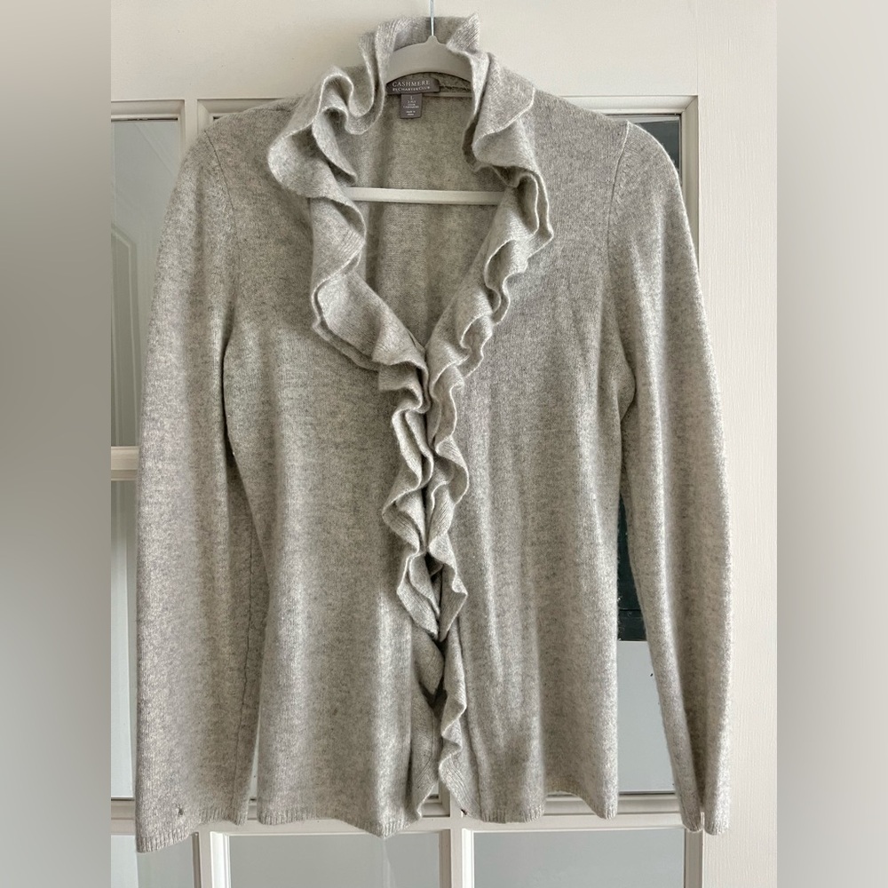 100% cashmere cardigan